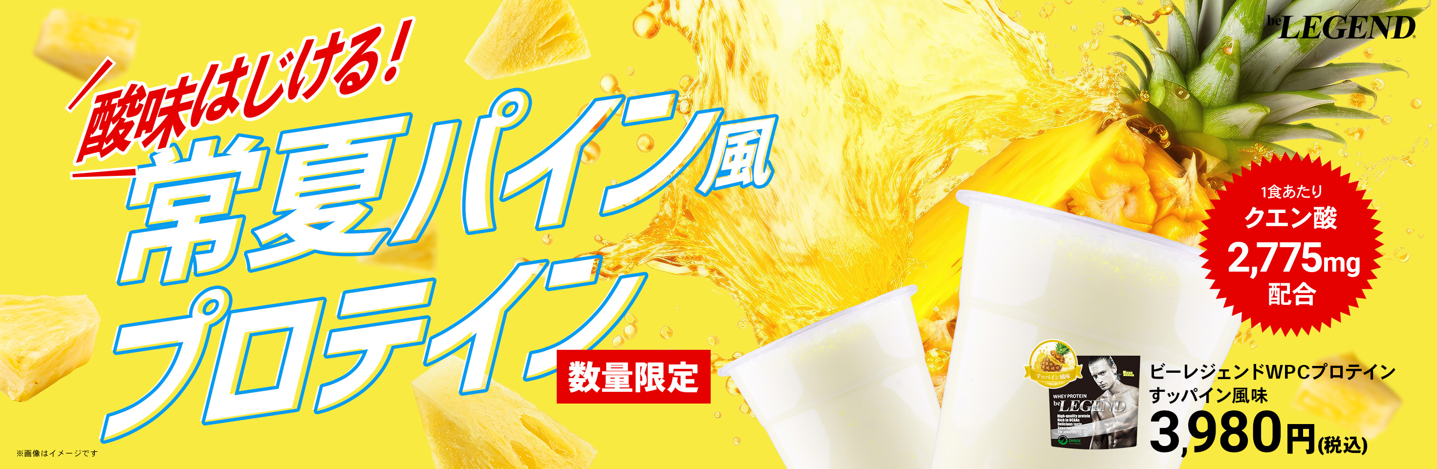 ビーレジェンドWPCプロテイン  すッパイン風味