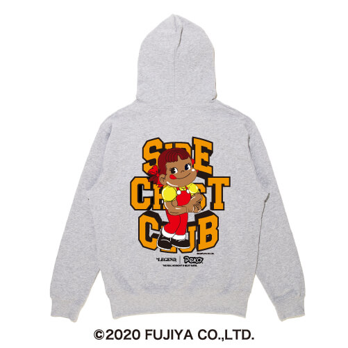 ビーレジェンドペコちゃん サイドチェストクラブ HOODIE | ビー 