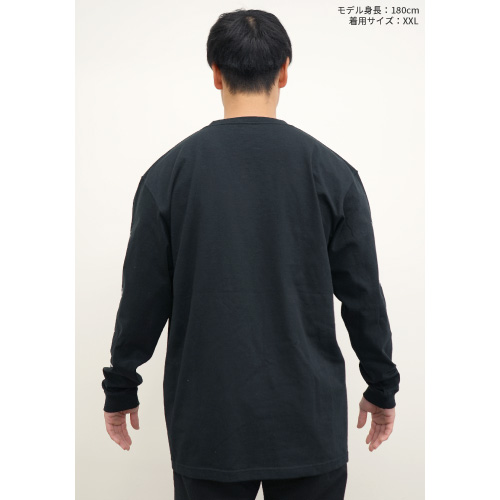 コアラ小嵐VMMT? SLEEVE PRINT L/S TEE