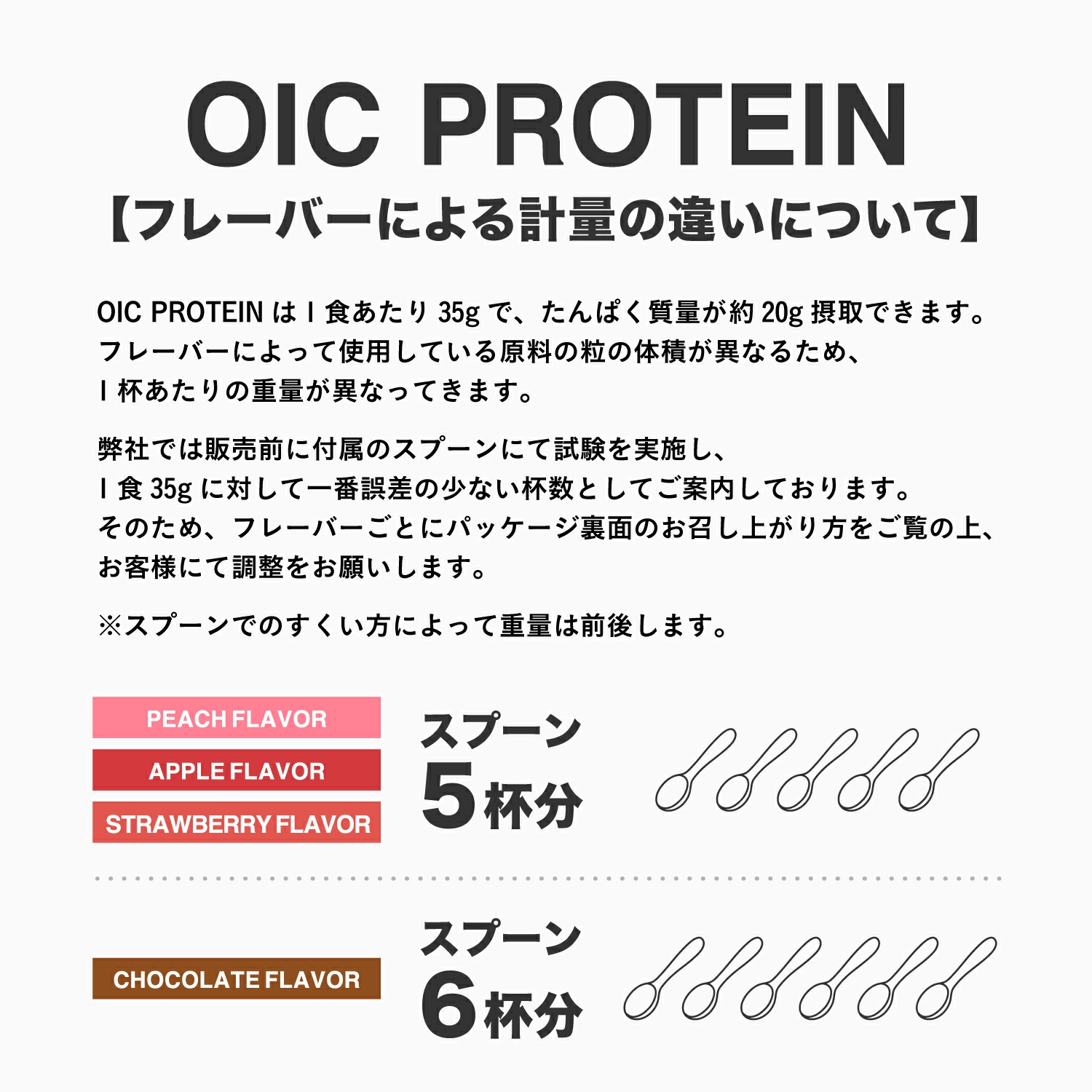 OIC PROTEIN (WPC) チョコレート風味【1kg】