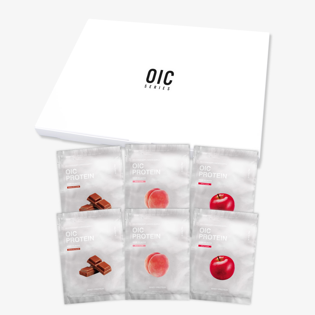 OIC PROTEIN 個包装3種×2個セット