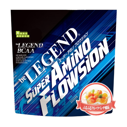 ビーレジェンド SUPER AMINO FLOWSION ふるふるフルーツパンチ風味 スプーンなし【420g】