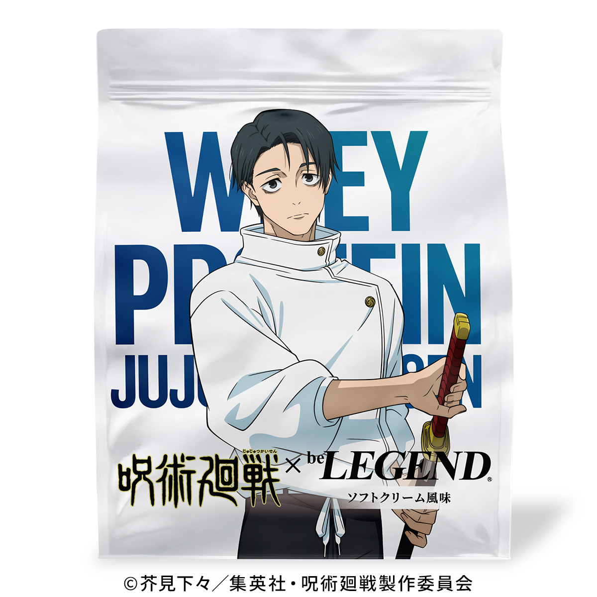 WPC プロテイン 呪術廻戦 死滅回游 ソフトクリーム風味 スプーン付き【900g】