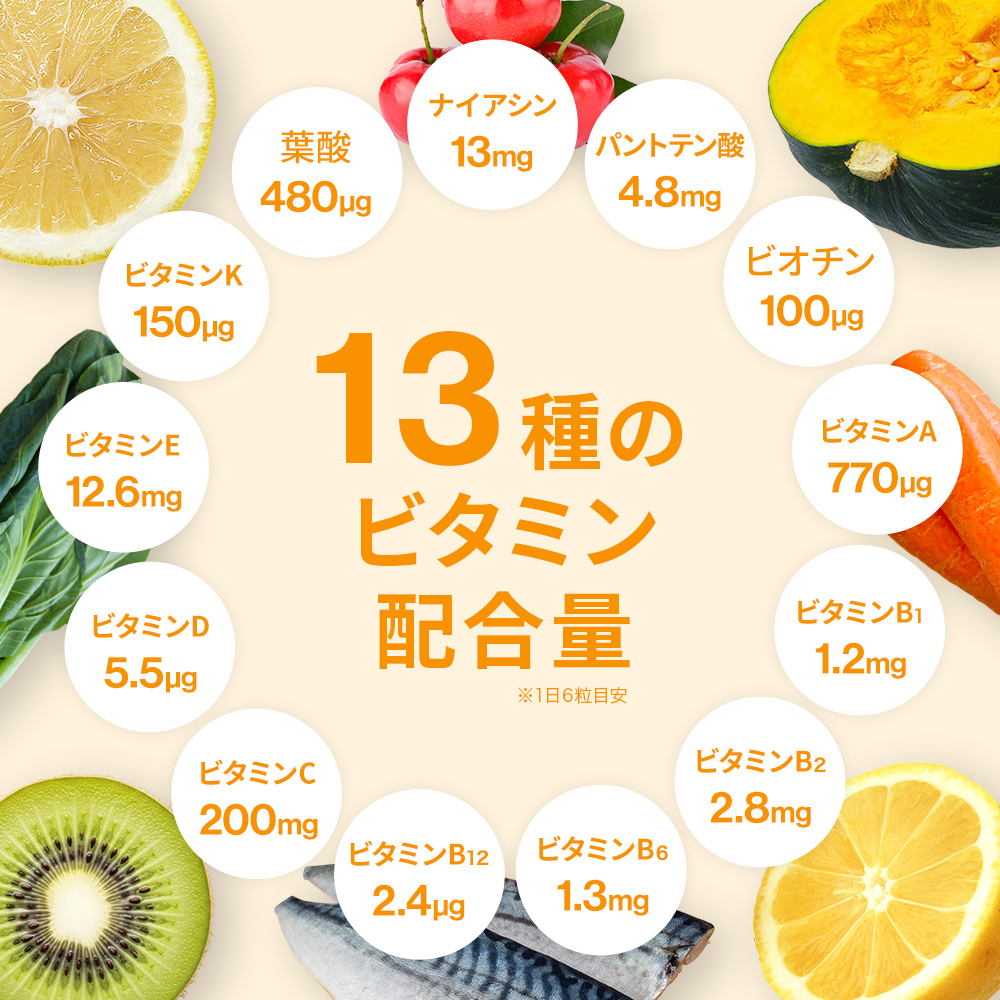 ビーレジェンド マルチビタミン＆ミネラル スタンダード【1袋】定期