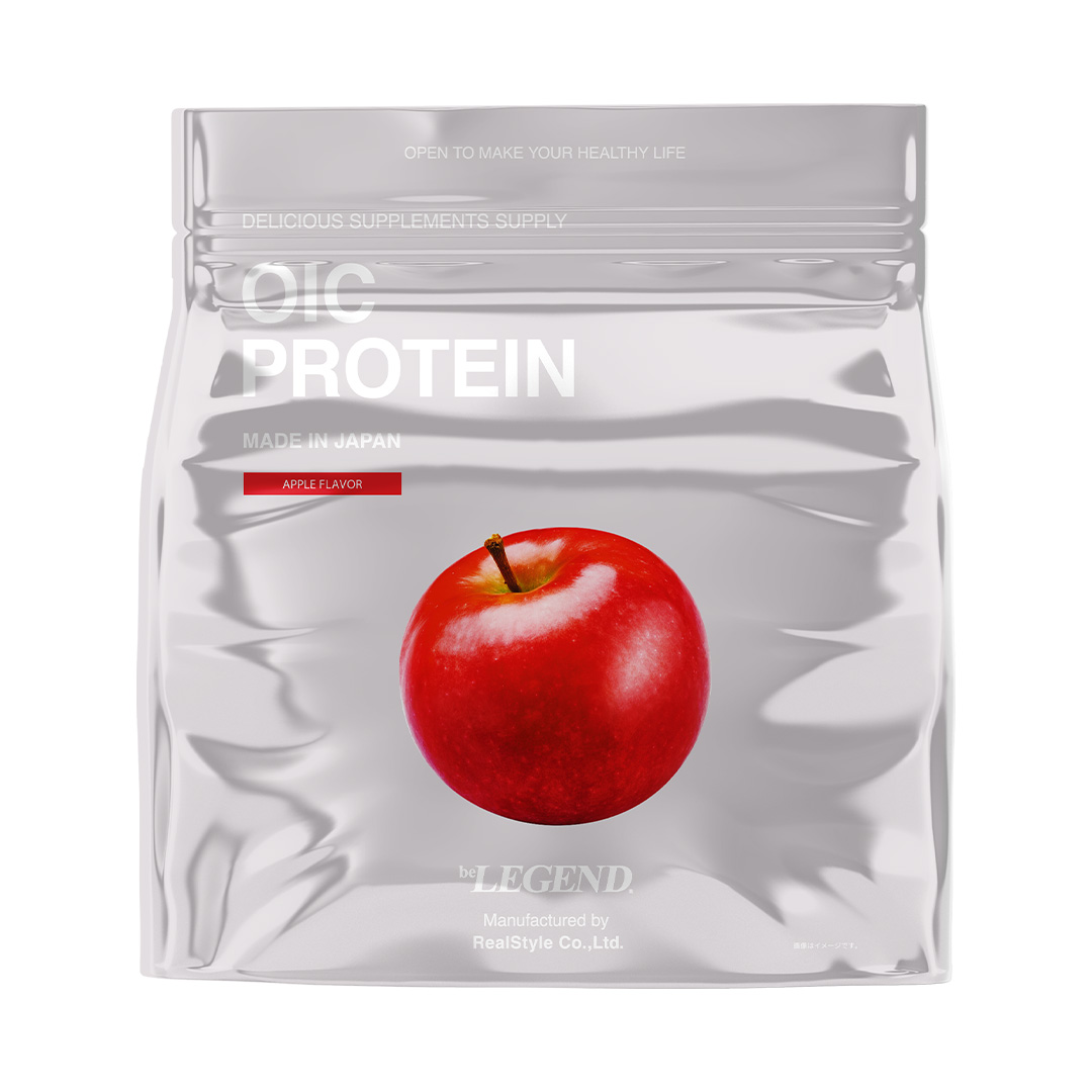 ビーレジェンド OIC WPC プロテイン APPLE FLAVOR【900g】スプーンなし