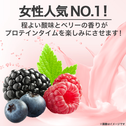 ビーレジェンド WPCプロテイン ベリベリベリー風味【定期1kg】スプーン付き