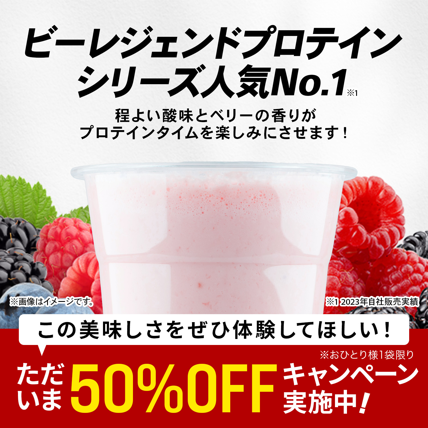 【お一人様一点限り初回限定割引】WPCプロテイン ベリベリベリー風味 1kgスプーン付き