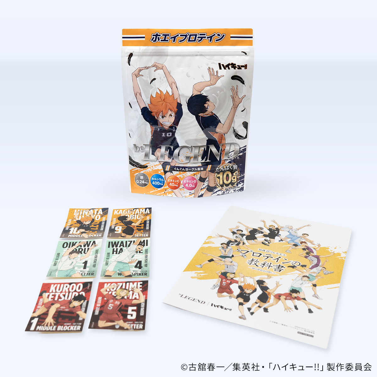 WPCプロテイン ハイキュー!! ぐんぐんヨーグル風味 スプーン付き【300g】