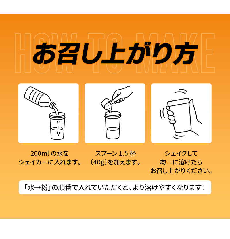 ハイキューぐんぐんバナナ風味お召し上がり方