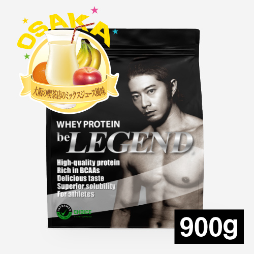 ビーレジェンド WPCプロテイン コアラ小嵐 大阪の喫茶店のミックスジュース風味【900g】 スプーン付き