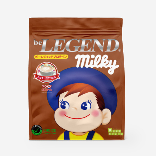 ビーレジェンド WPCプロテイン ミルキー ミルキーココア風味(ポコちゃん) 【900g】 スプーン付き